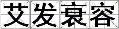 艾發衰容