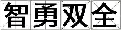 智勇雙全