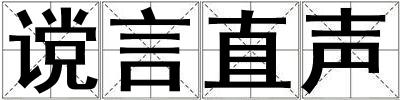 讜言直聲
