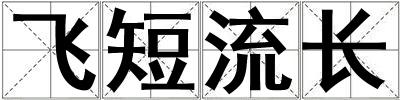 飛短流長